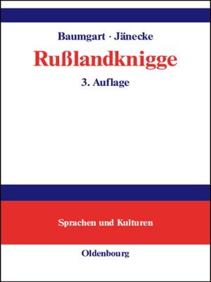 cover image of Rußlandknigge